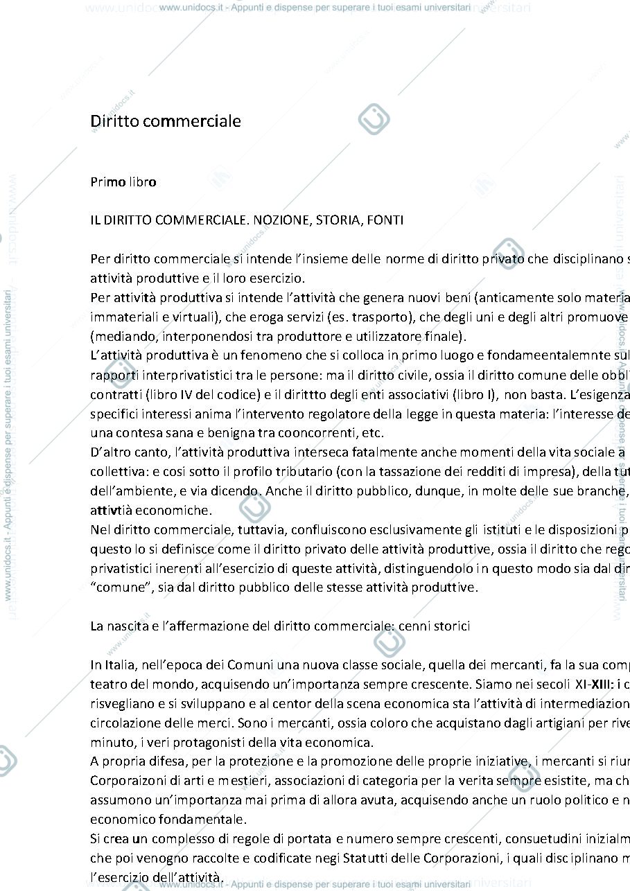 Anteprima pagina 1 — Biochimica 