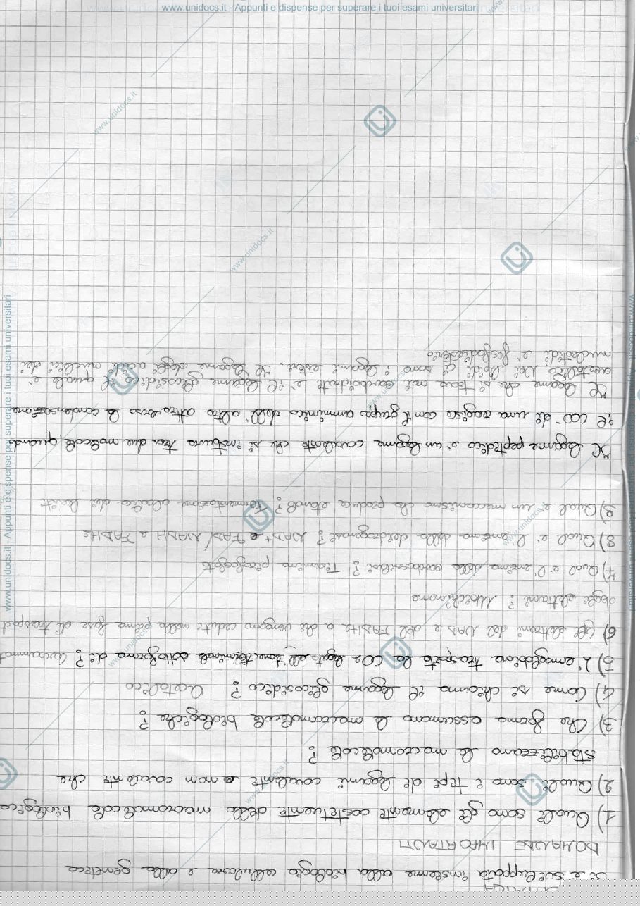 Anteprima pagina 1 — Biochimica