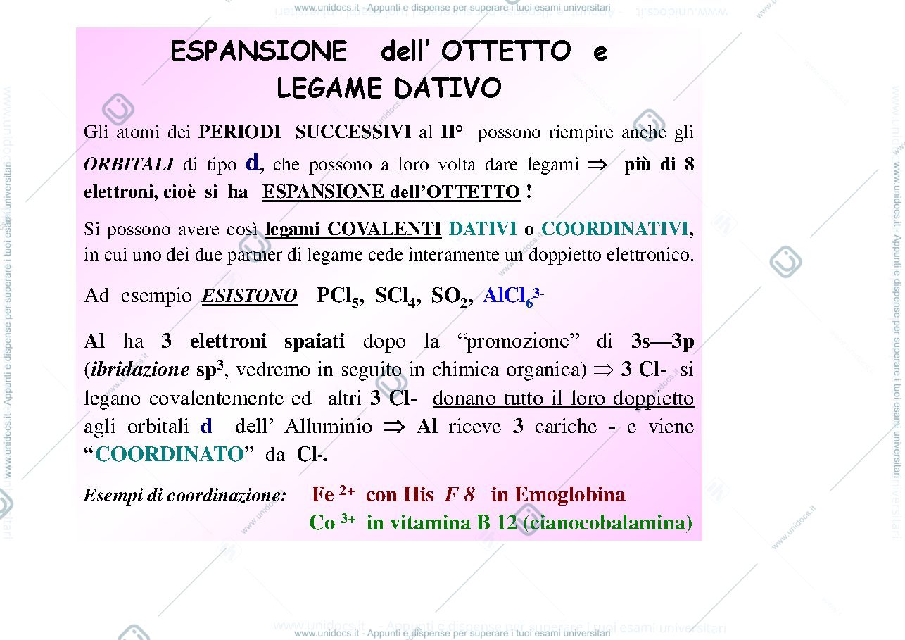 Anteprima pagina 2 — legame chimico , stati della materia
