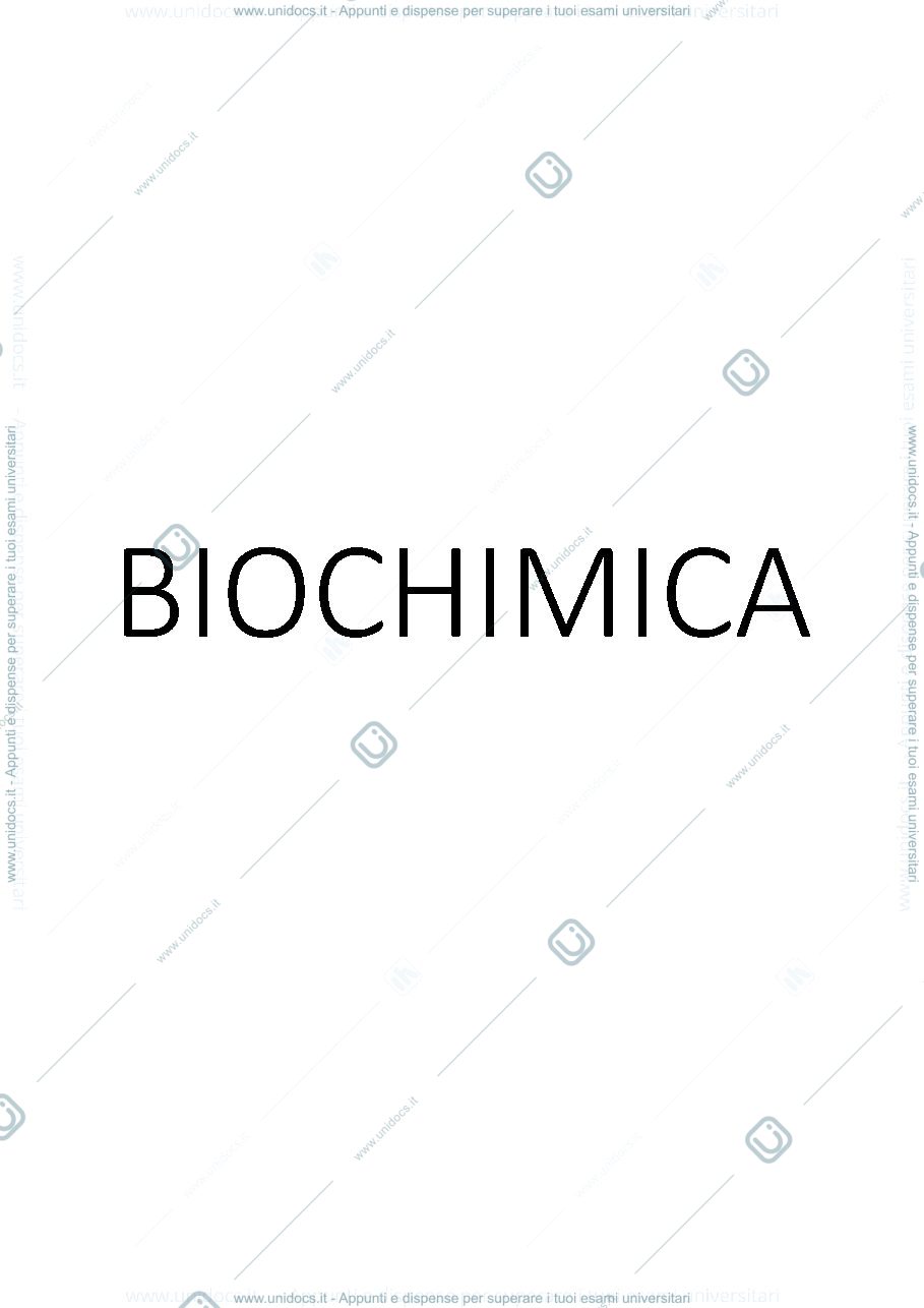 Anteprima pagina 1 — BIOCHIMICA