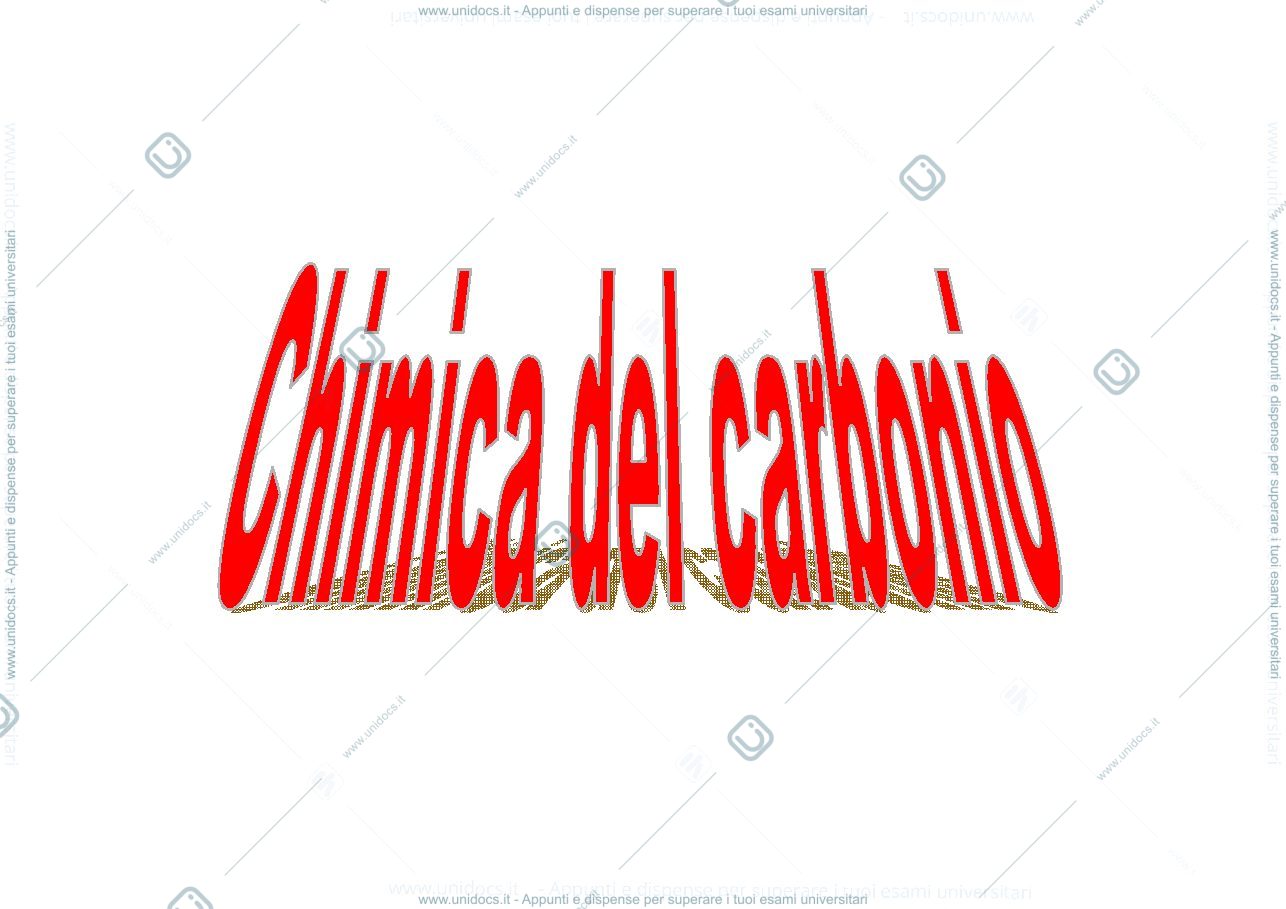 Anteprima pagina 1 — Chimica del carbonio