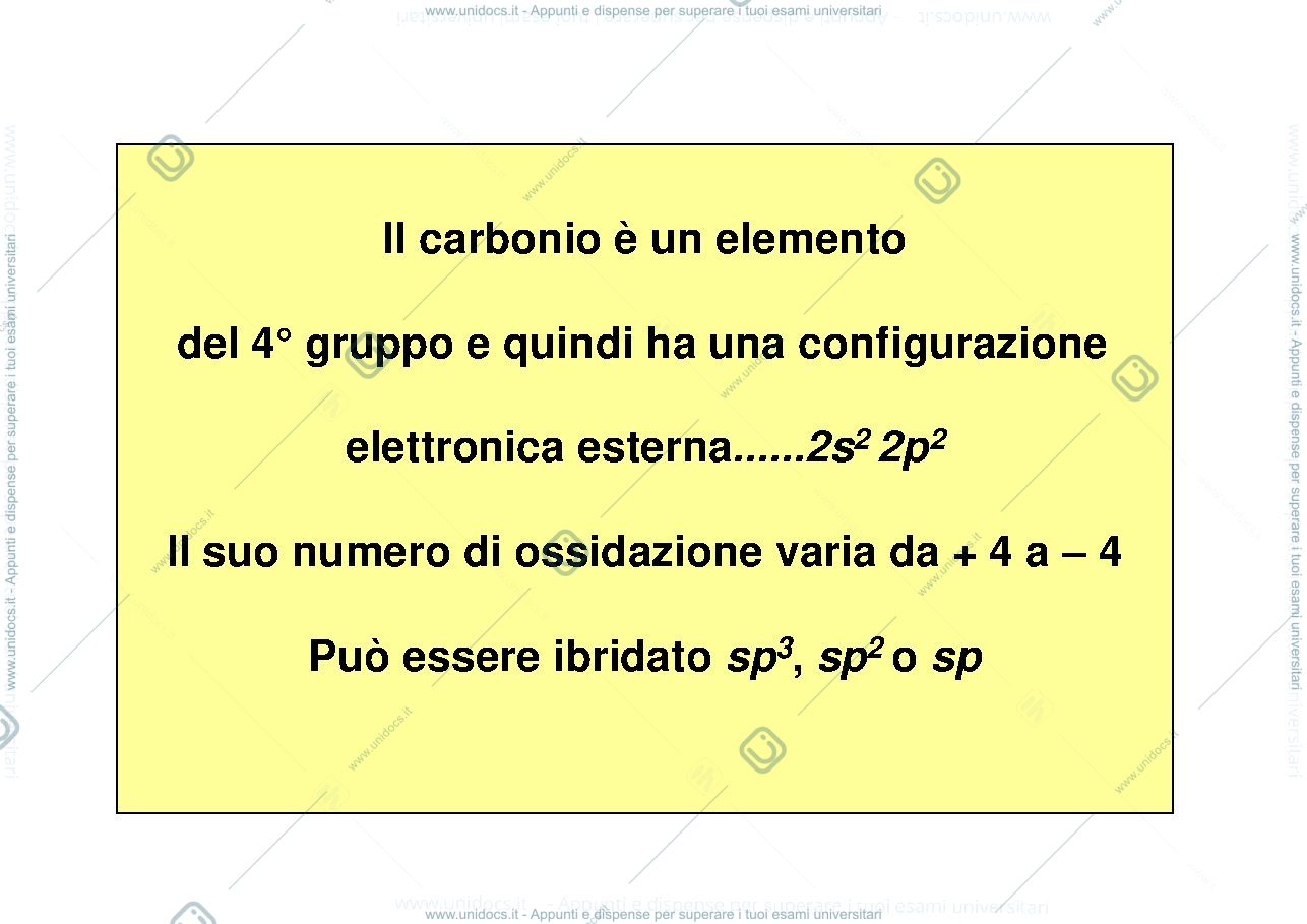 Anteprima pagina 3 — Chimica del carbonio