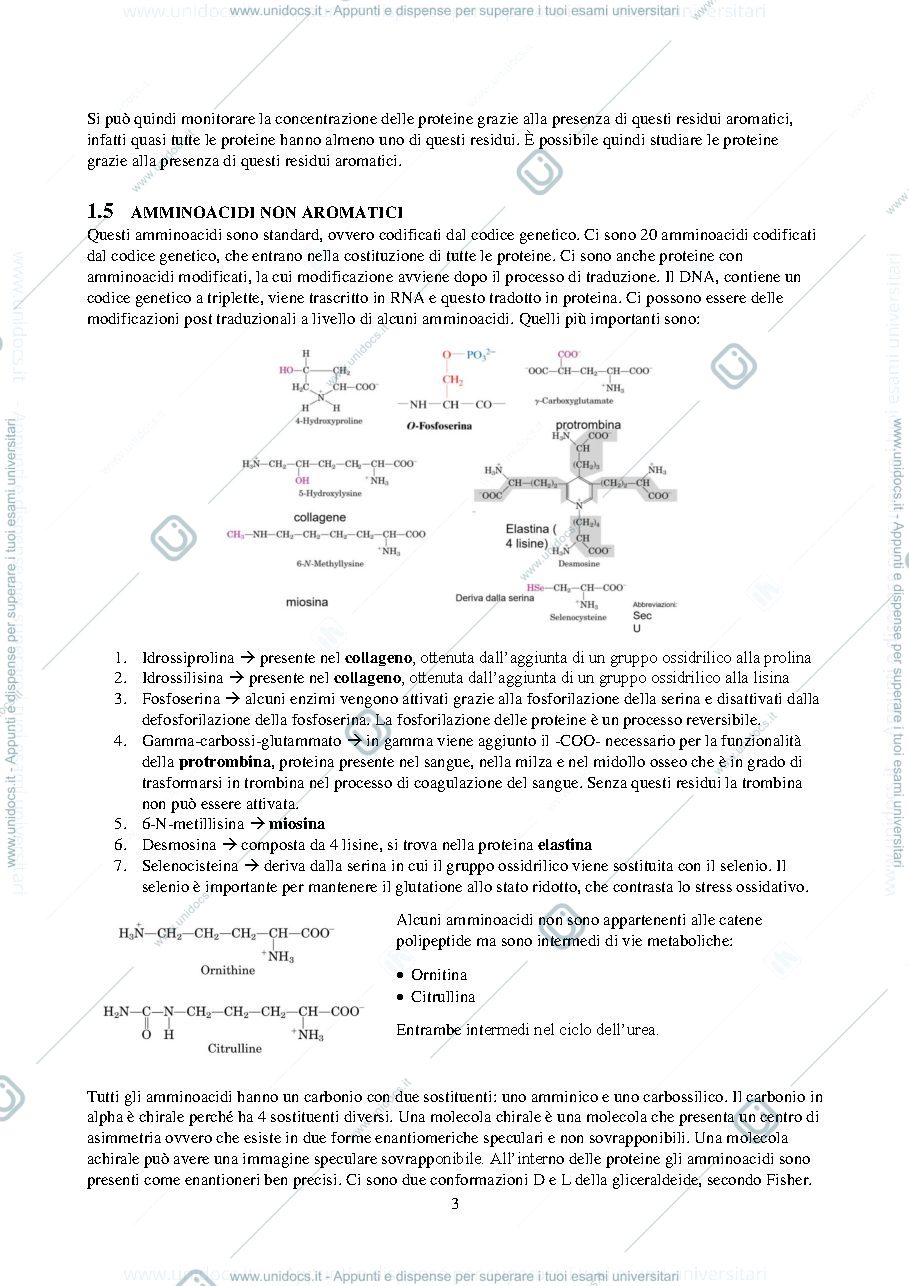 Anteprima pagina 3 — BIOCHIMICA GENERALE 