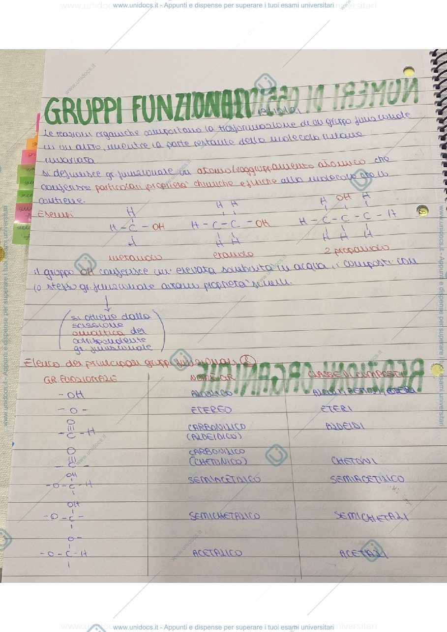 Anteprima pagina 1 — Gruppi funzionali