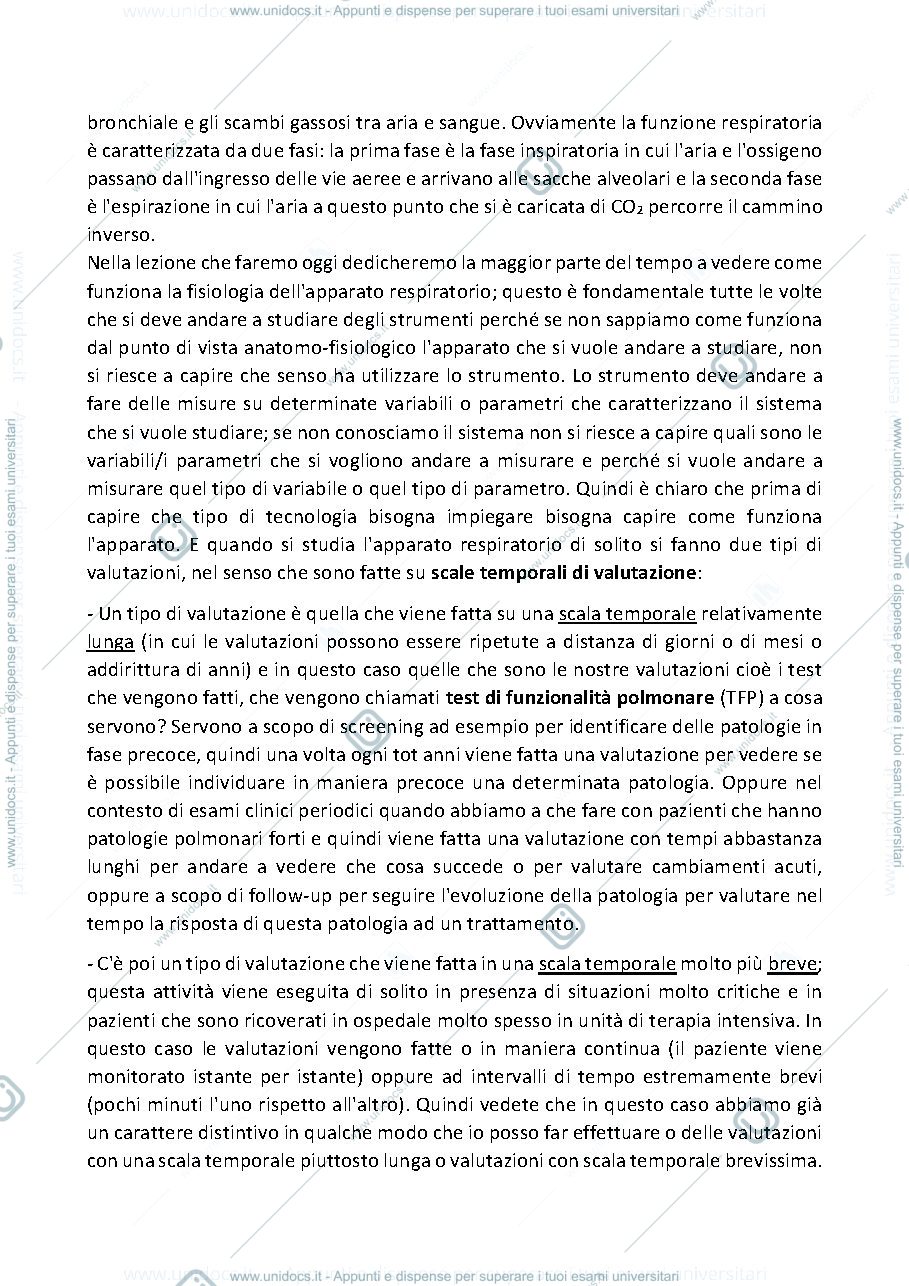 Anteprima pagina 3 — bioingegneria 1 lezione