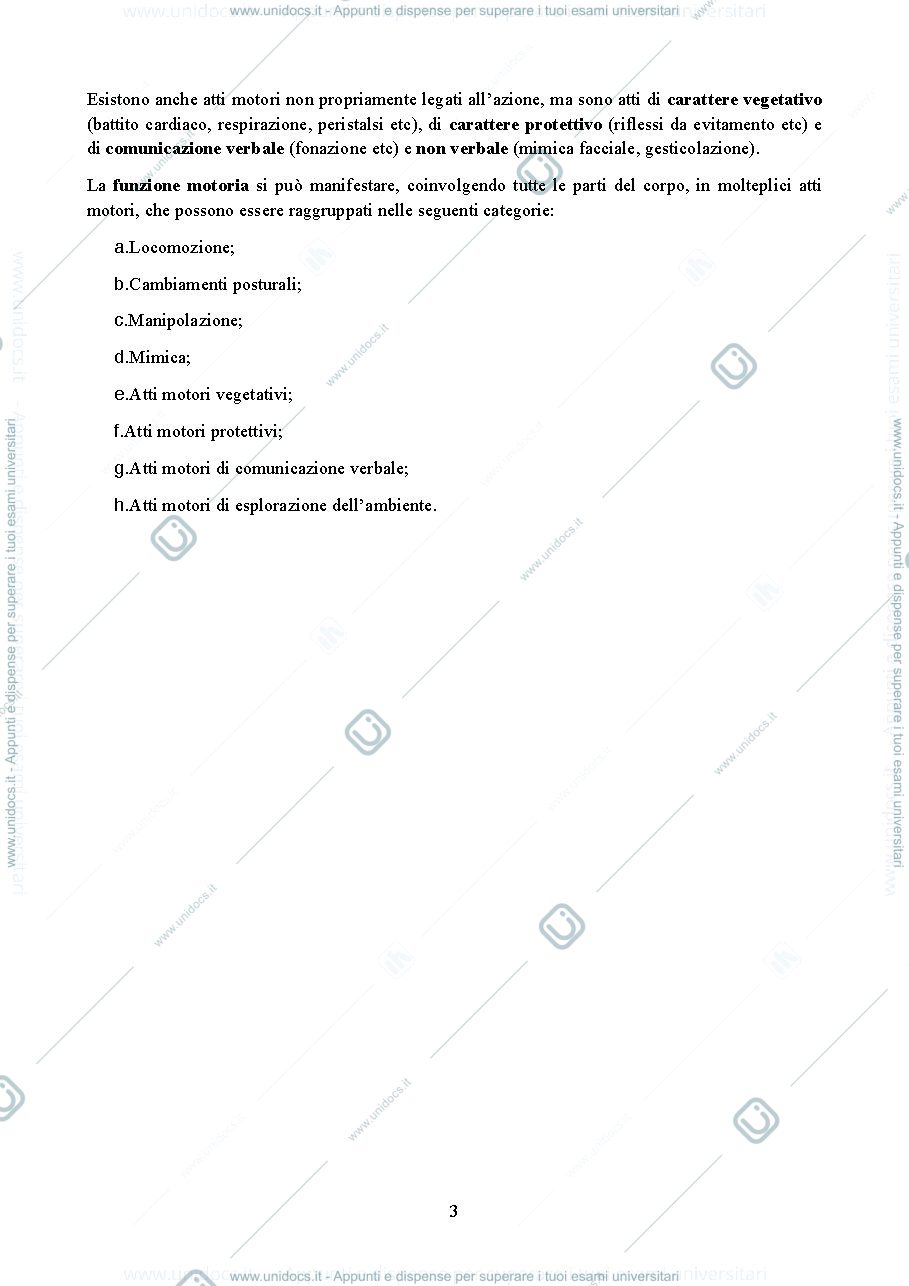 Anteprima pagina 3 — Bioingegneria del sistema motorio