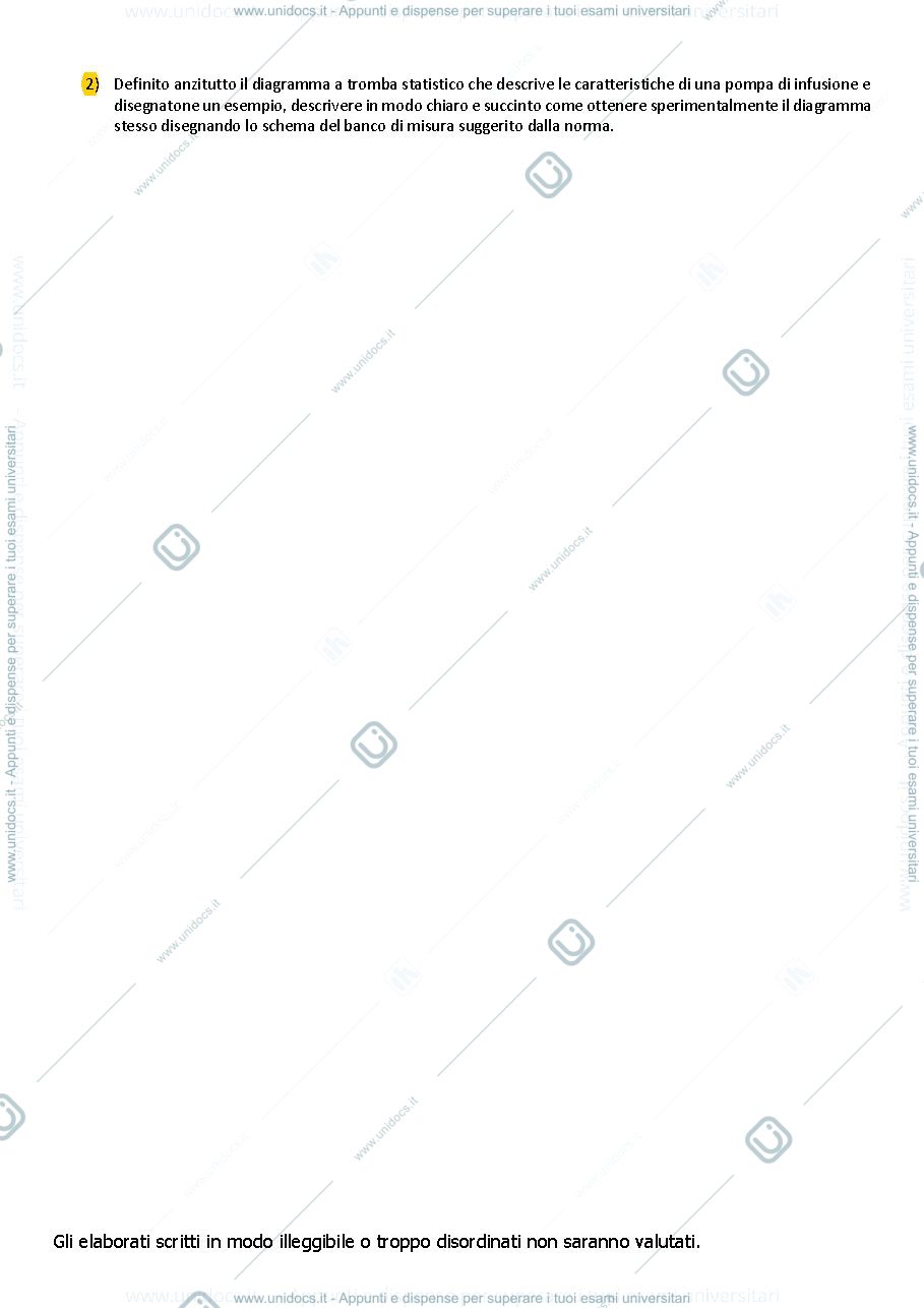 Anteprima pagina 3 — Bioingegneria elettronica e sicurezza-Domande risposte aperta