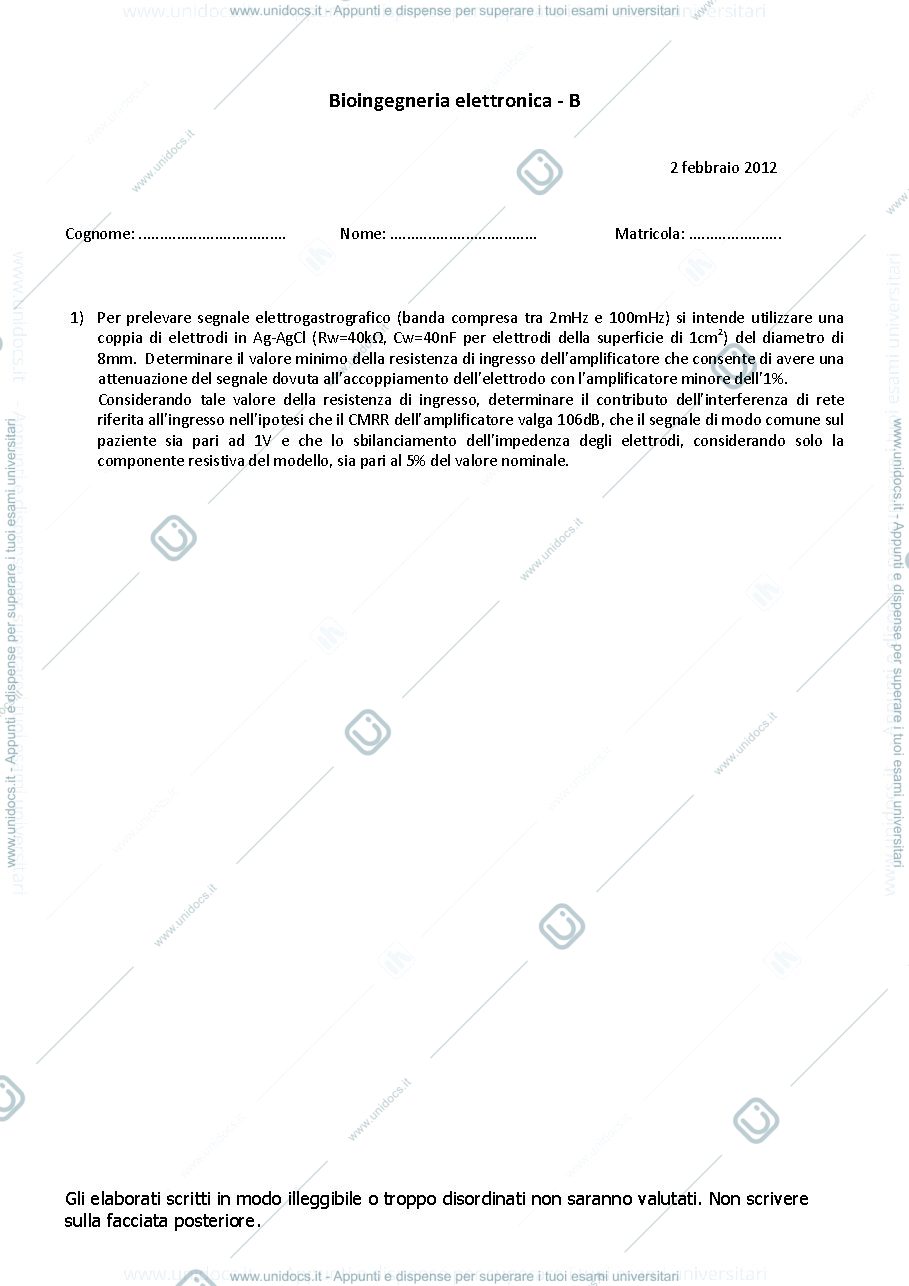 Anteprima pagina 1 — Temi esame BES
