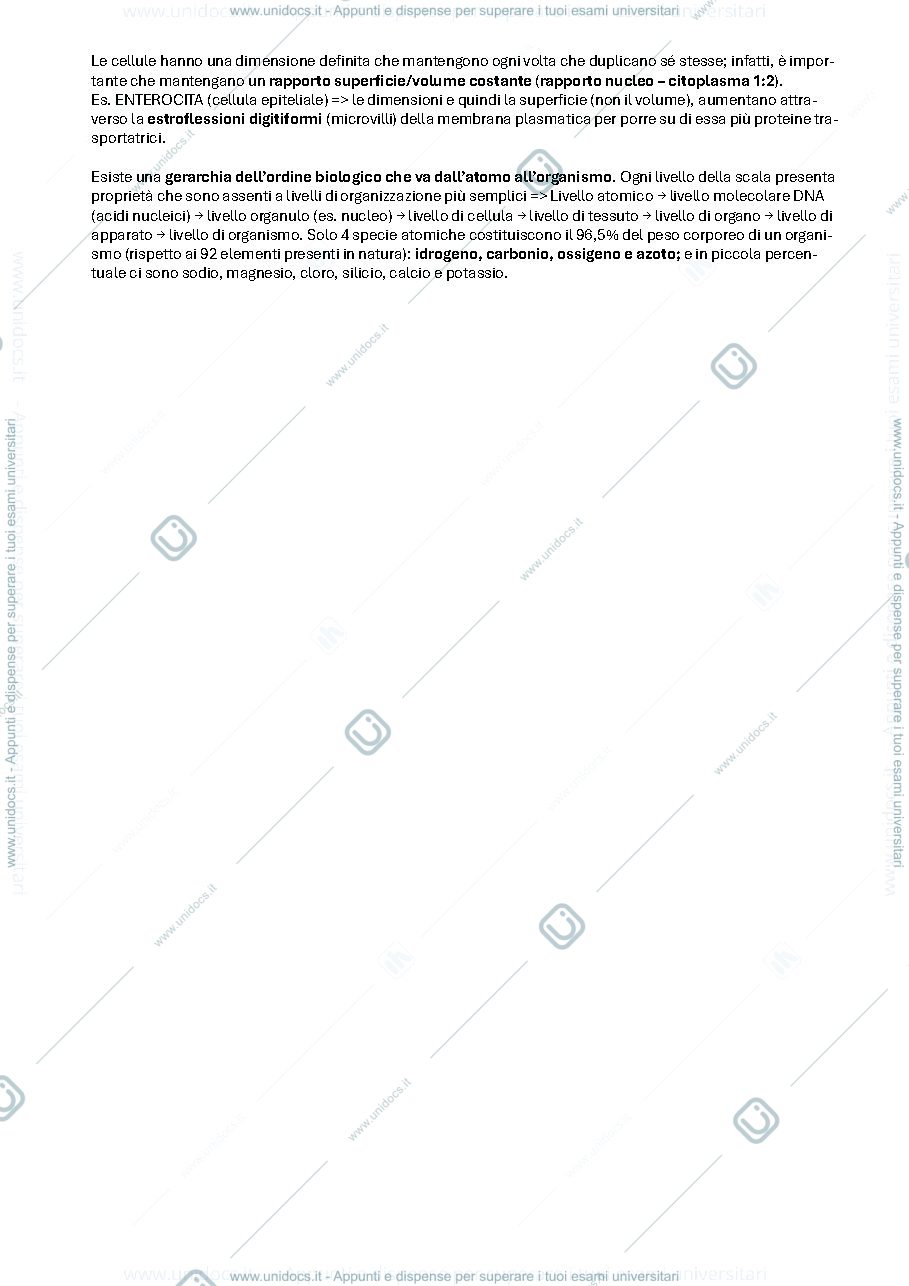 Anteprima pagina 2 — Biologia Cellulare