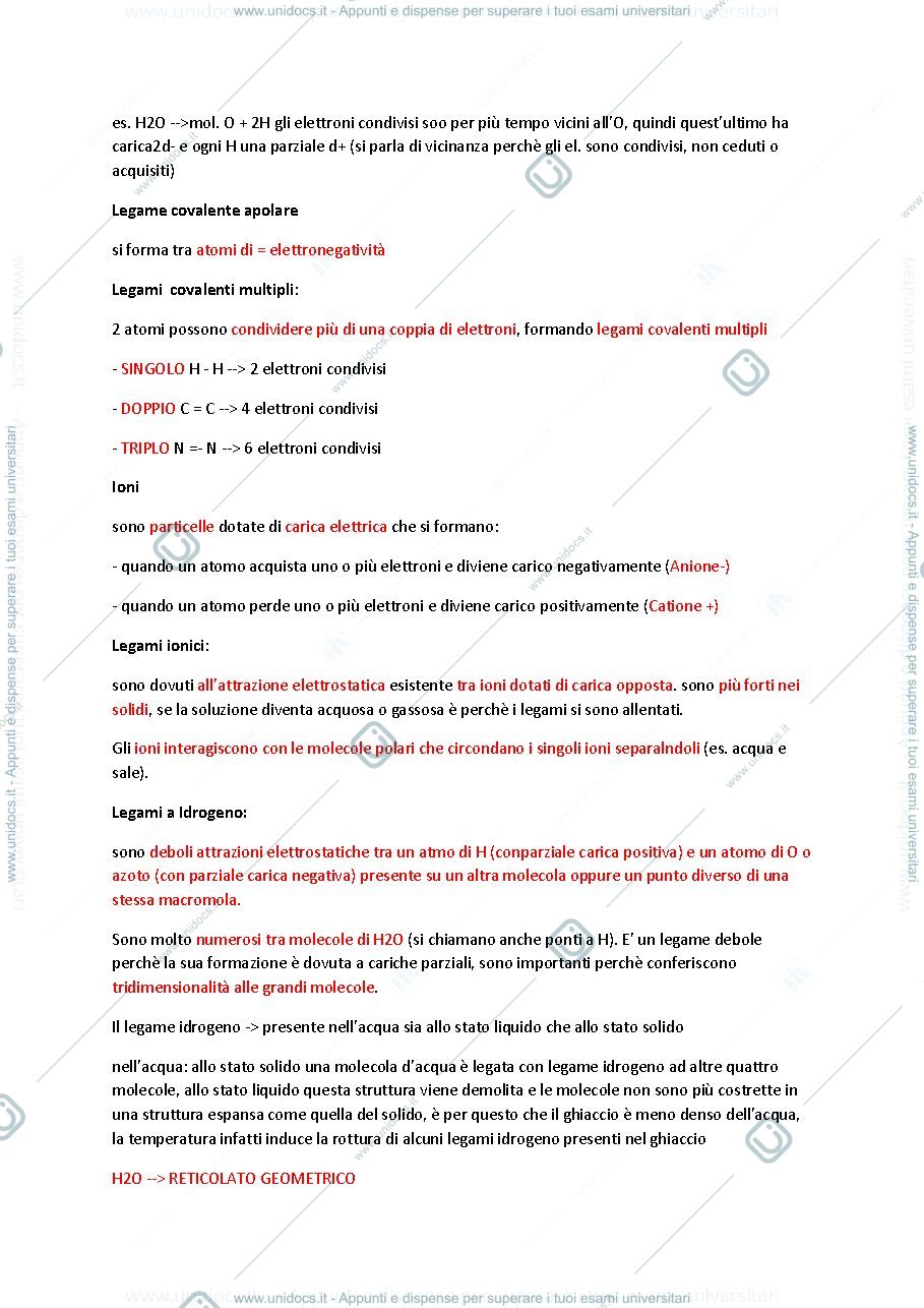 Anteprima pagina 5 — appunti biologia