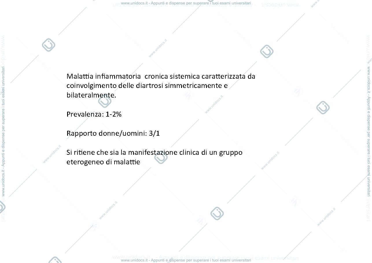 Anteprima pagina 2 — Artrite Reumatoide
