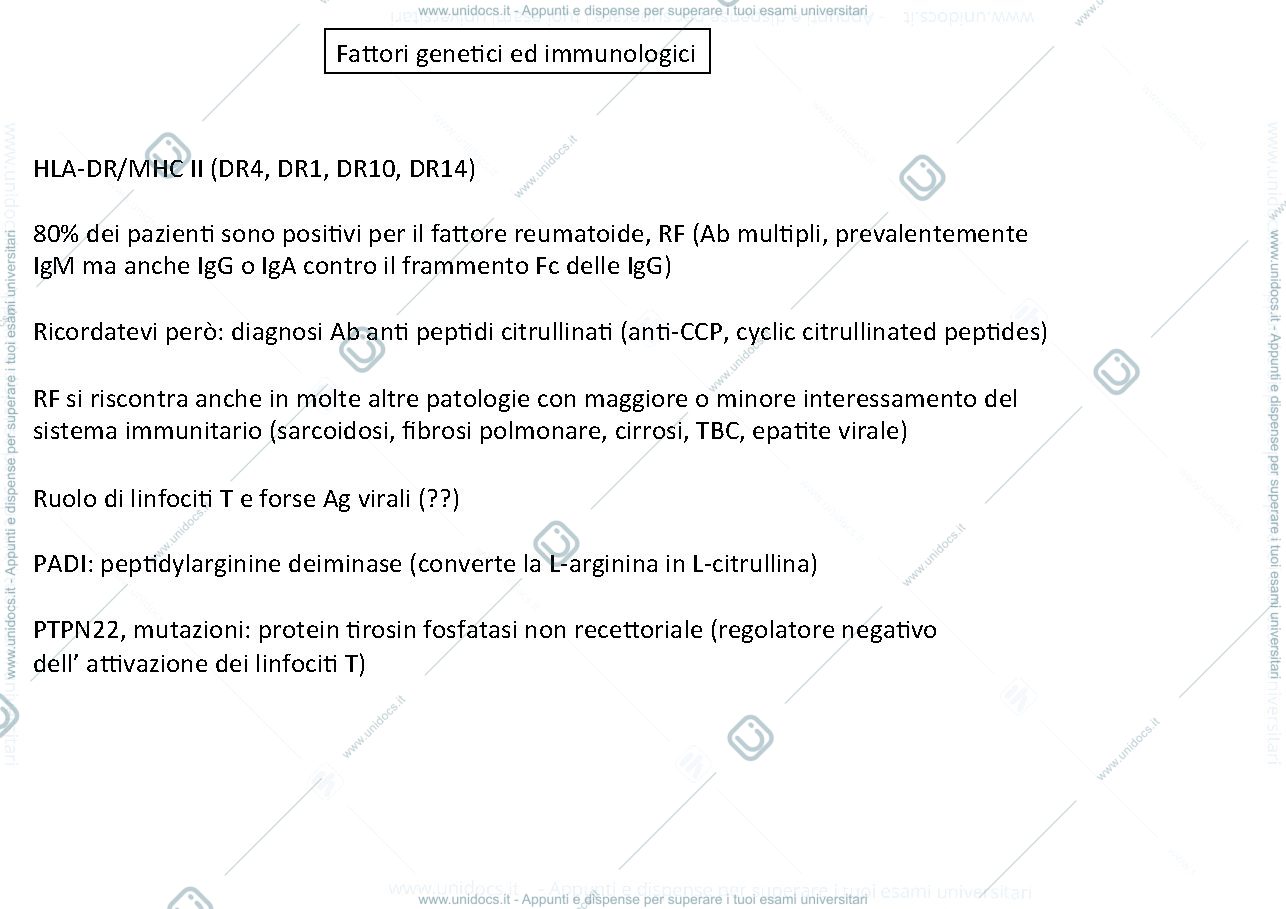 Anteprima pagina 3 — Artrite Reumatoide