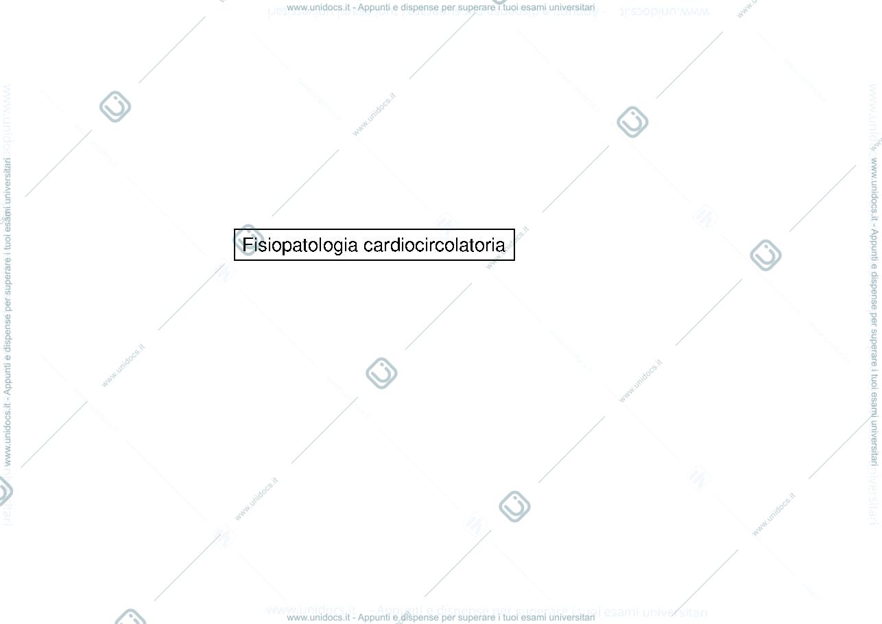 Anteprima pagina 1 — Febbre reumatica