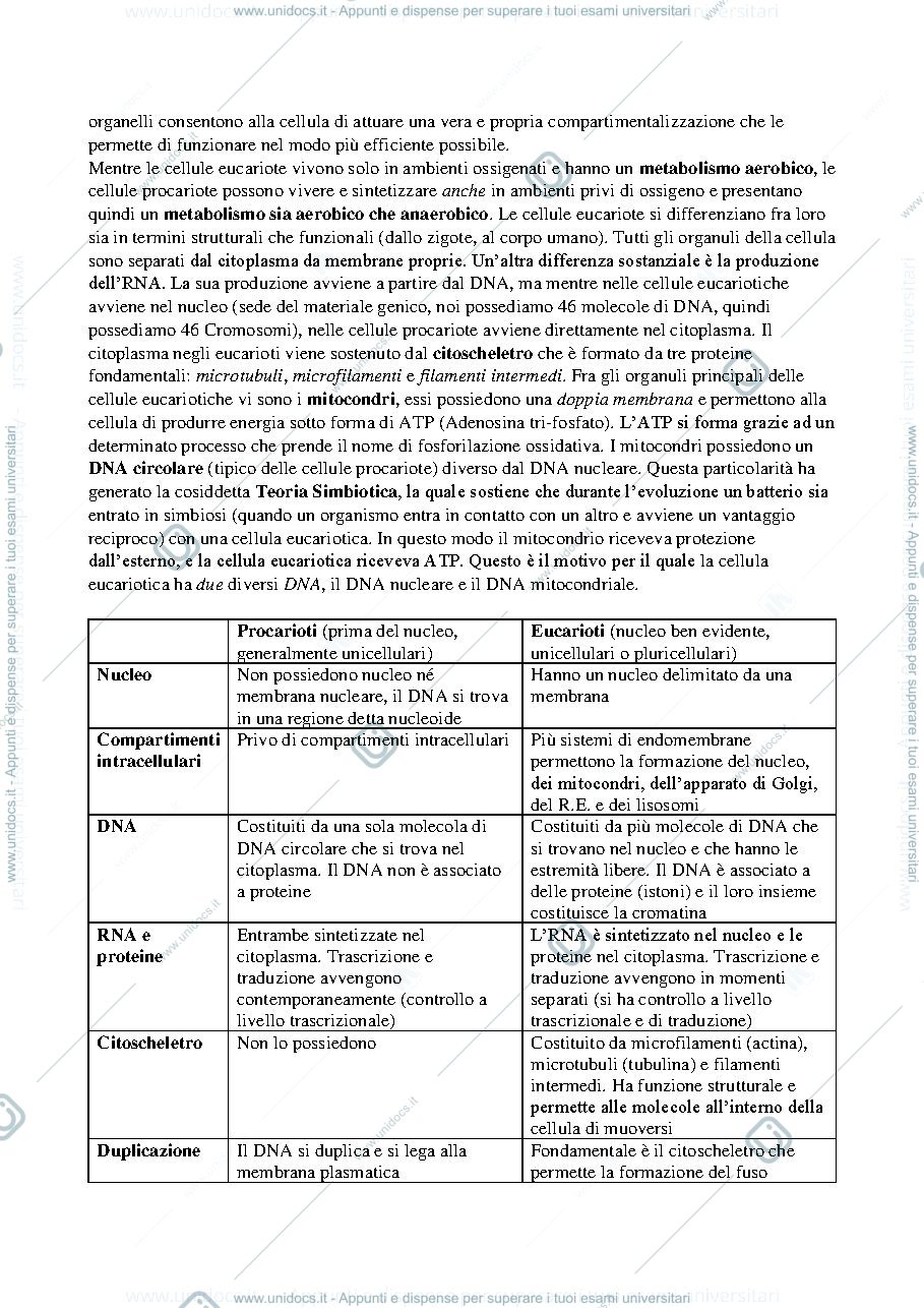 Anteprima pagina 2 — Biologia cellulare