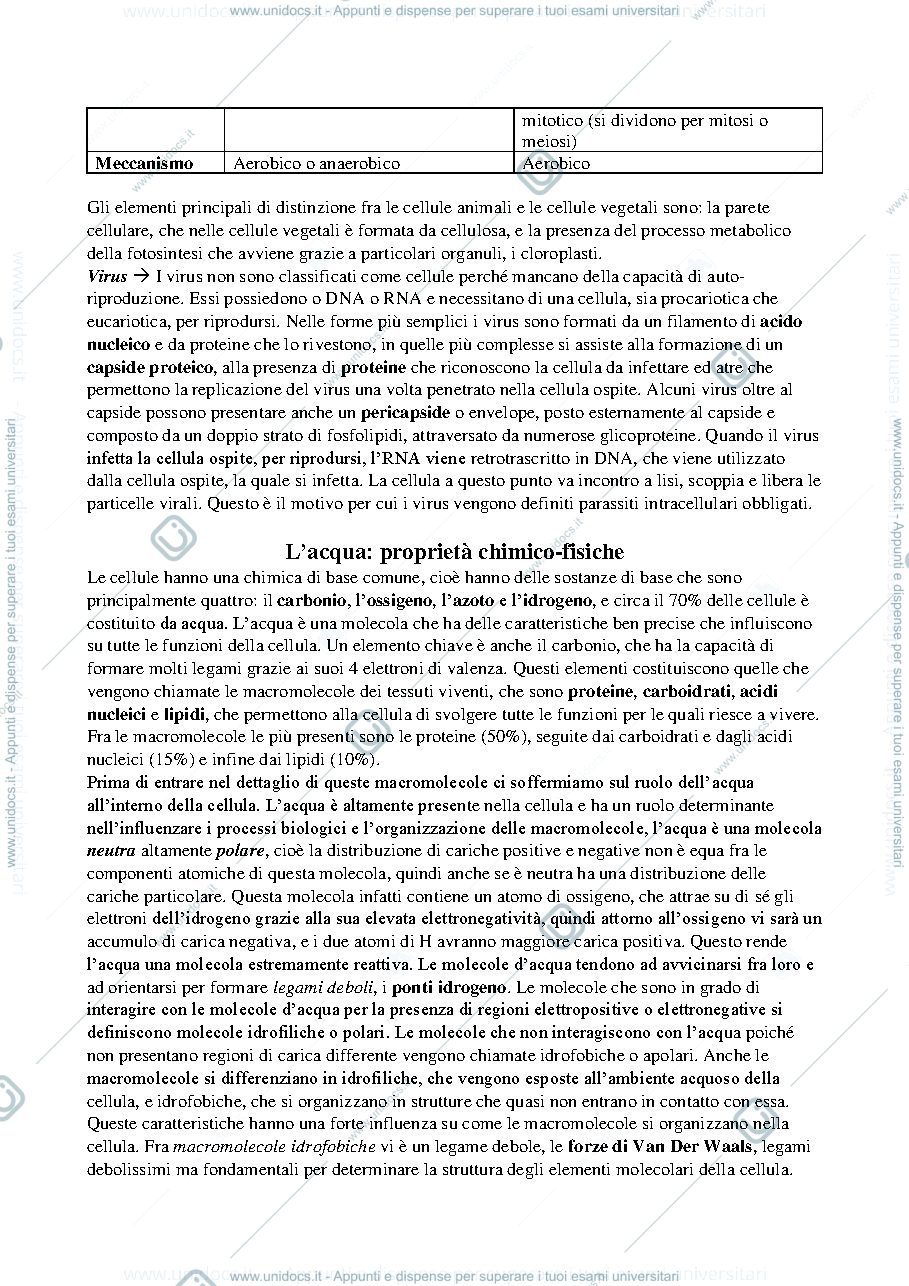 Anteprima pagina 3 — Biologia cellulare