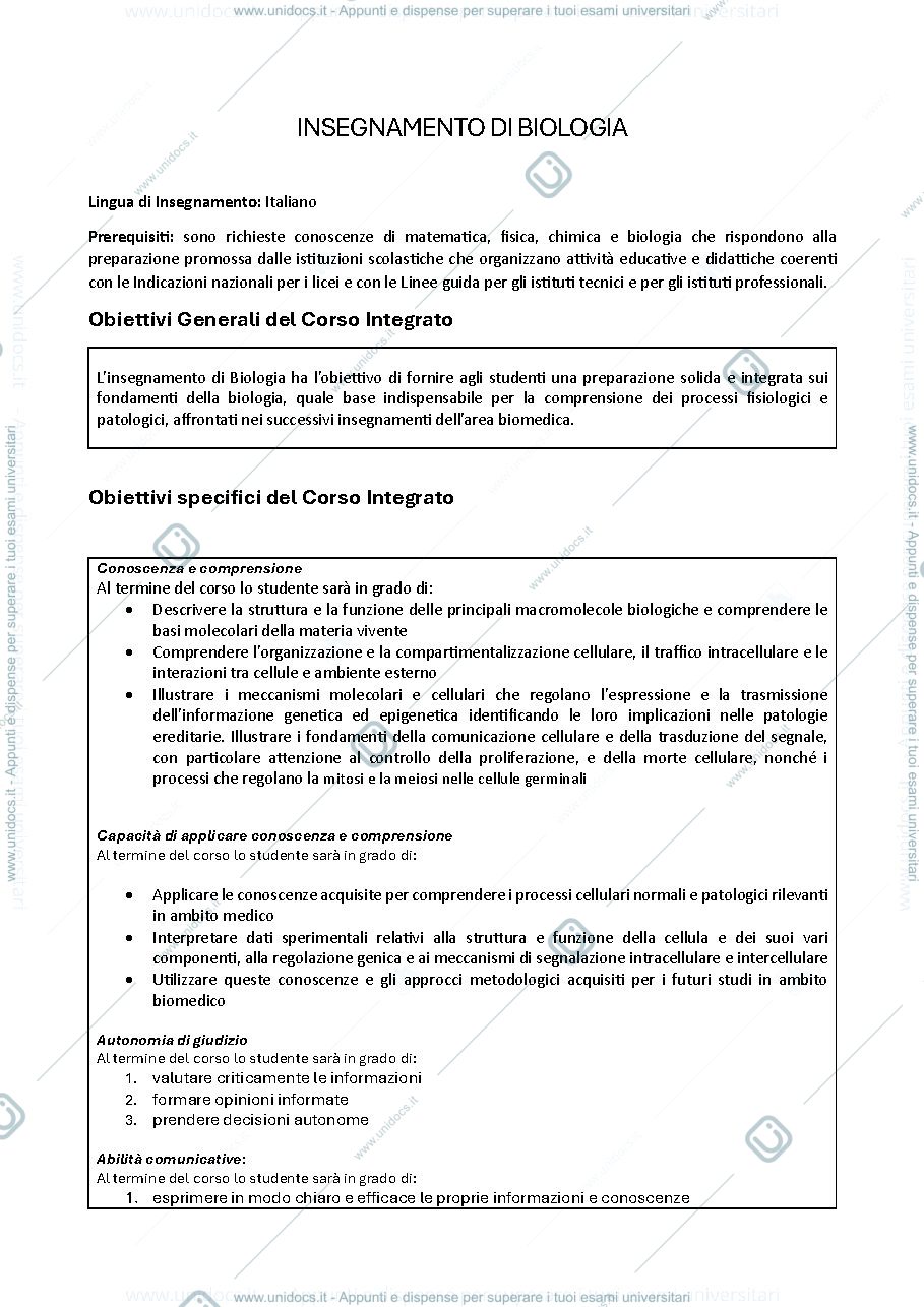 Anteprima pagina 1 — syllabus semestre