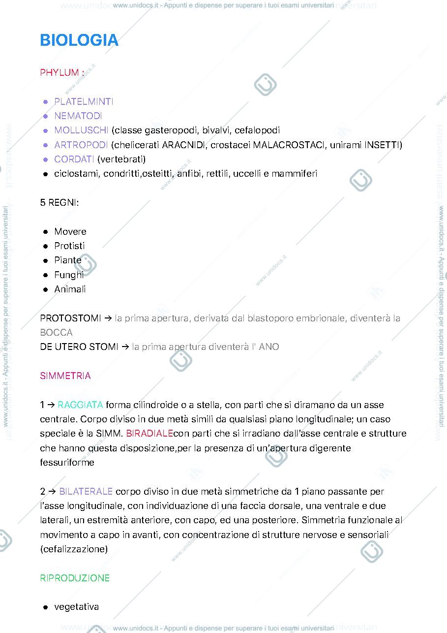 Anteprima pagina 1 — biologia