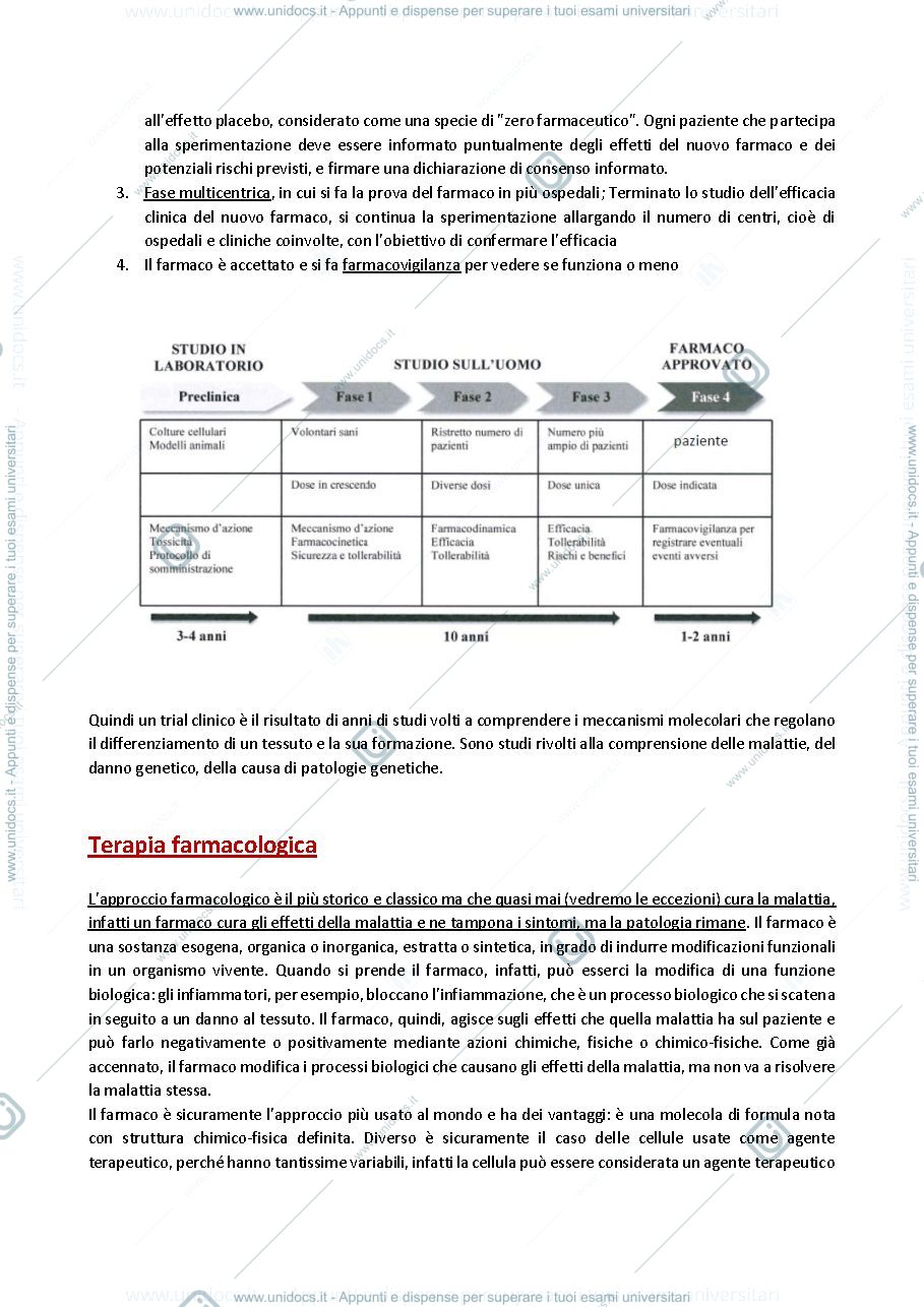 Anteprima pagina 2 — APPUNTI BIOLOGIA DEL DIFFERENZIAMENTO