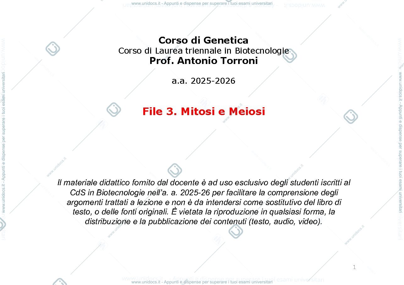 Anteprima pagina 1 — Appunti