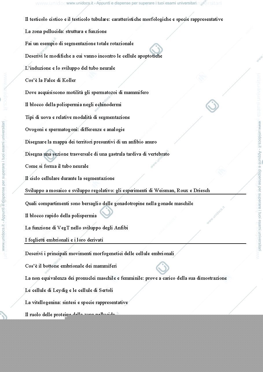 Anteprima pagina 1 — Filogenesi 