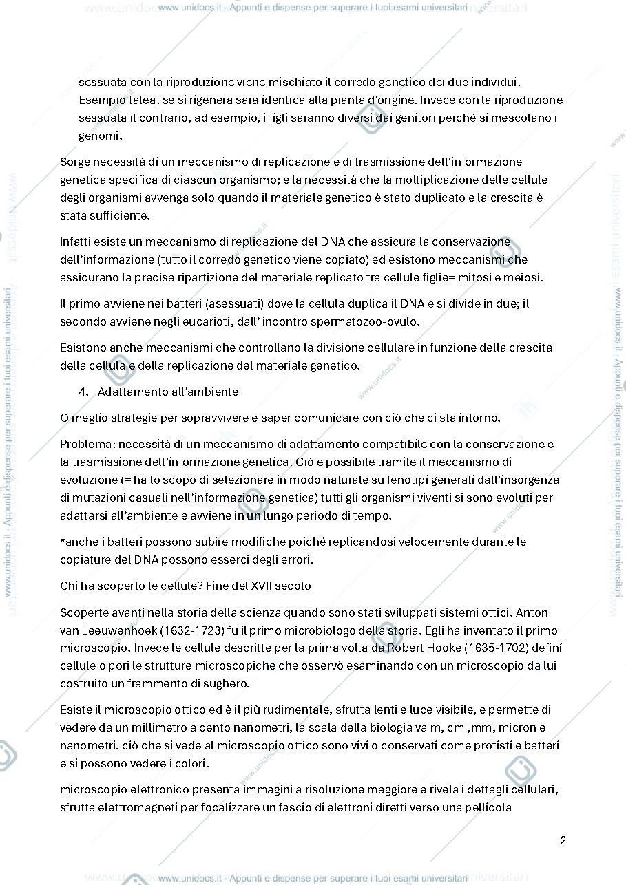 Anteprima pagina 2 — Appunti di biologia 1° tecniche audiometriche