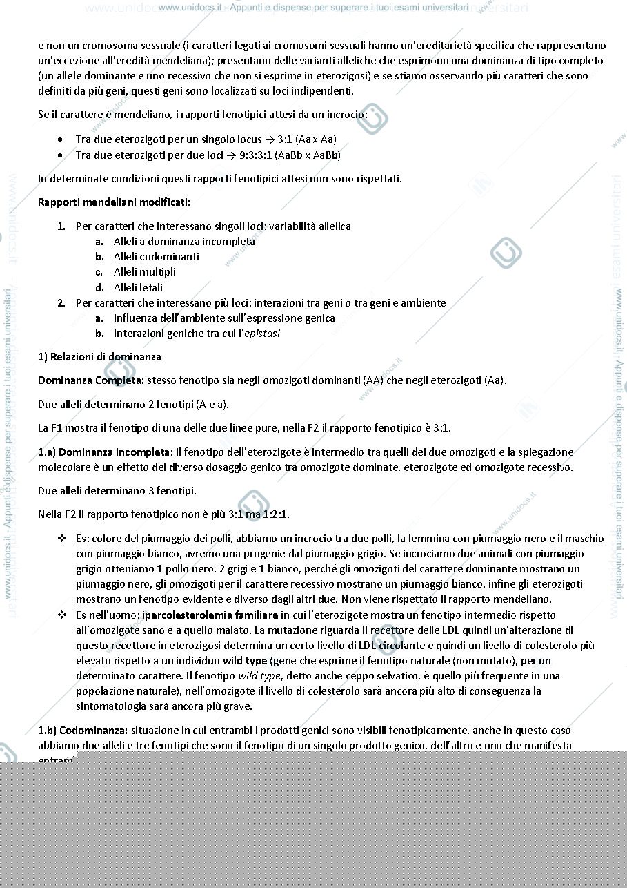 Anteprima pagina 3 — Biologia e Genetica I e II