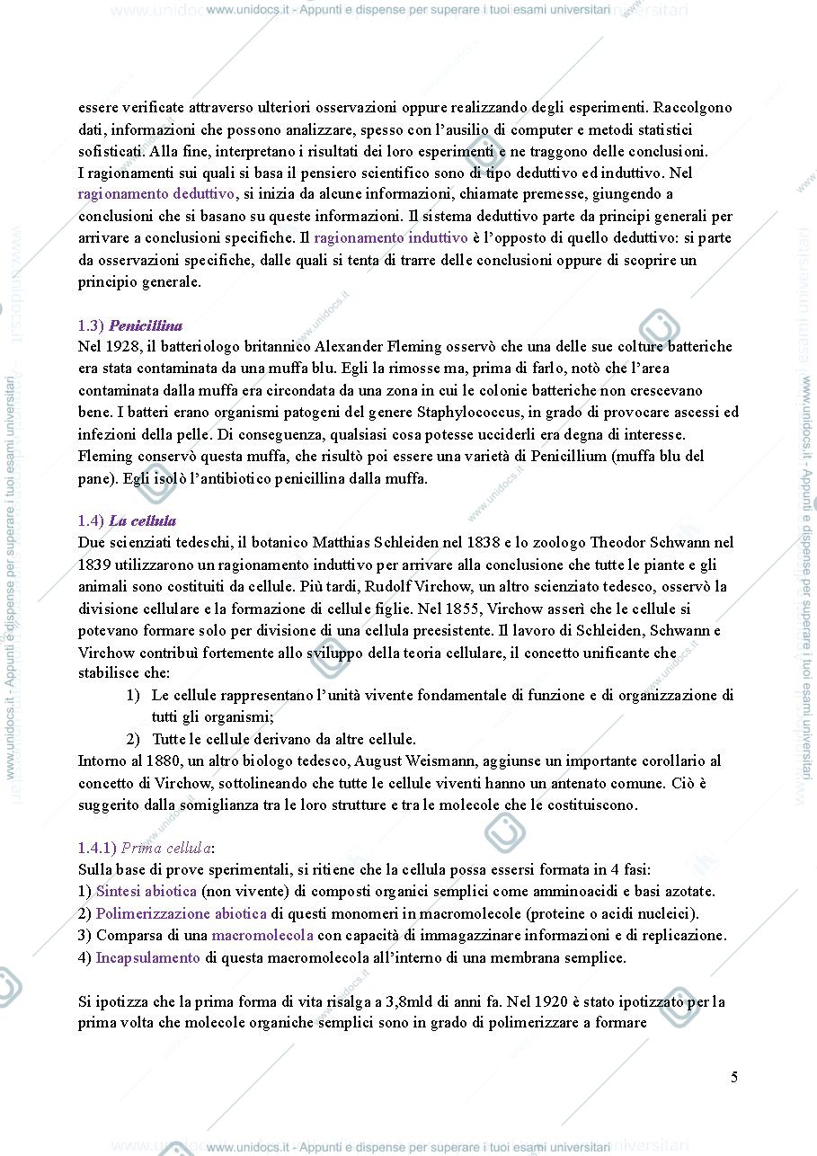 Anteprima pagina 2 — Biologia cellulare