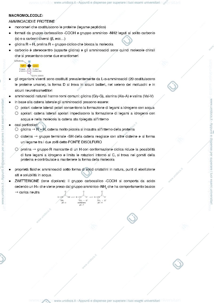 Anteprima pagina 2 — Appunti Semestre Filtro Biologia