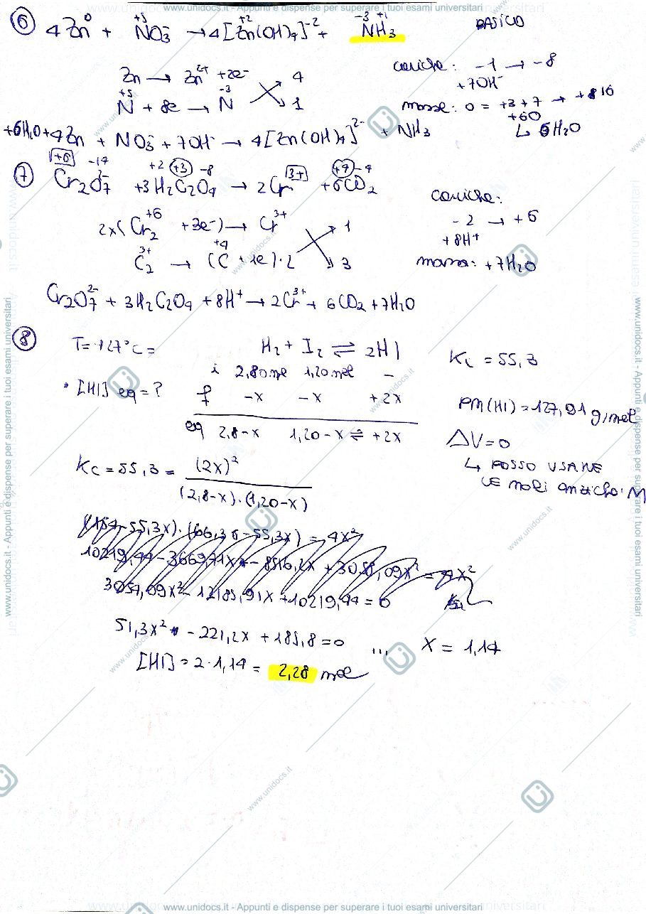 Anteprima pagina 2 — esercitazioni chimica inorganica