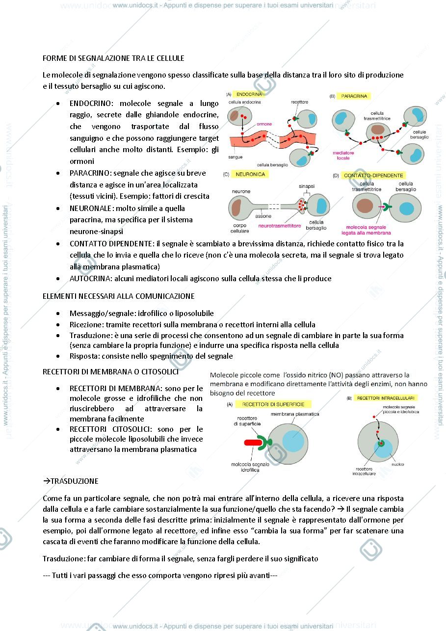 Anteprima pagina 2 — biologia generale e cellulare - La Comunicazione