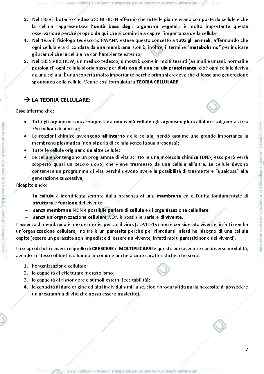 Anteprima pagina 4 — Biologia 