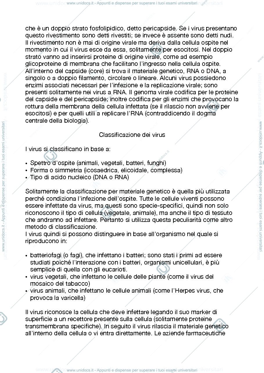 Anteprima pagina 2 — Virus in biologia