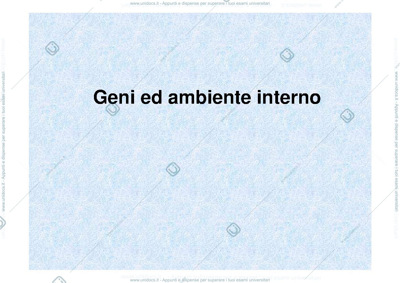 Anteprima pagina 1 — geni ed ambiente