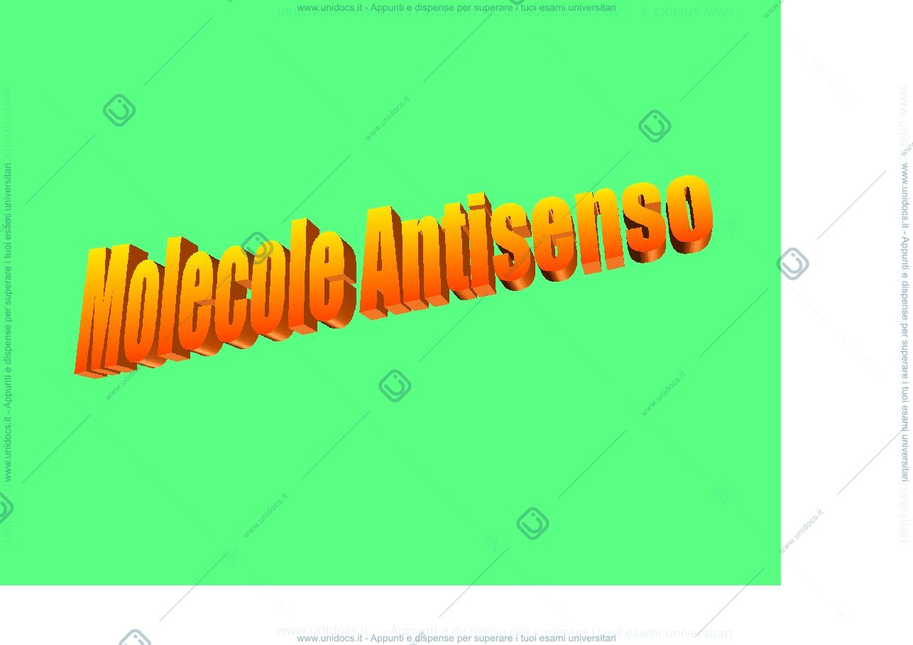 Anteprima pagina 1 — ANTISENSO
