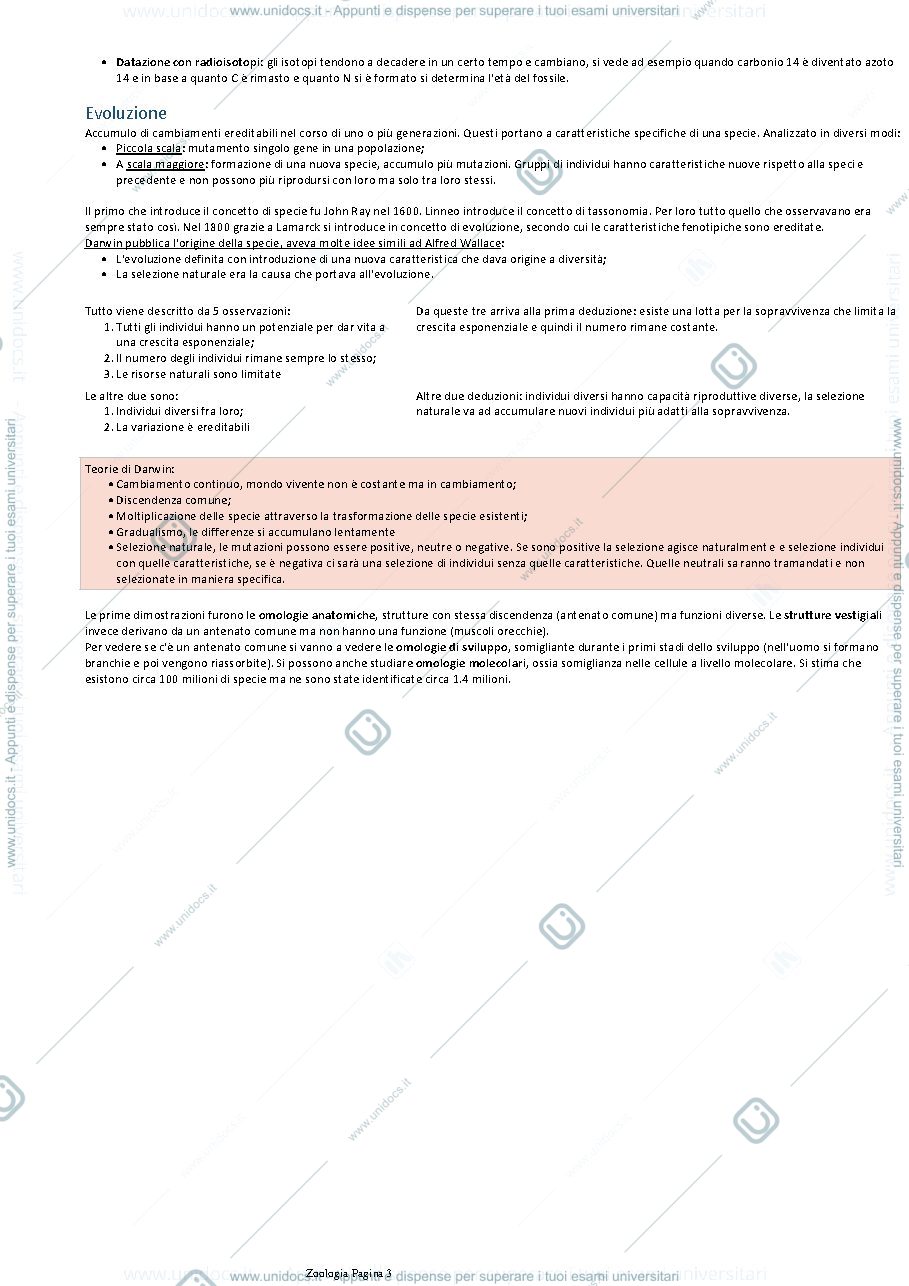 Anteprima pagina 3 — Zoologia