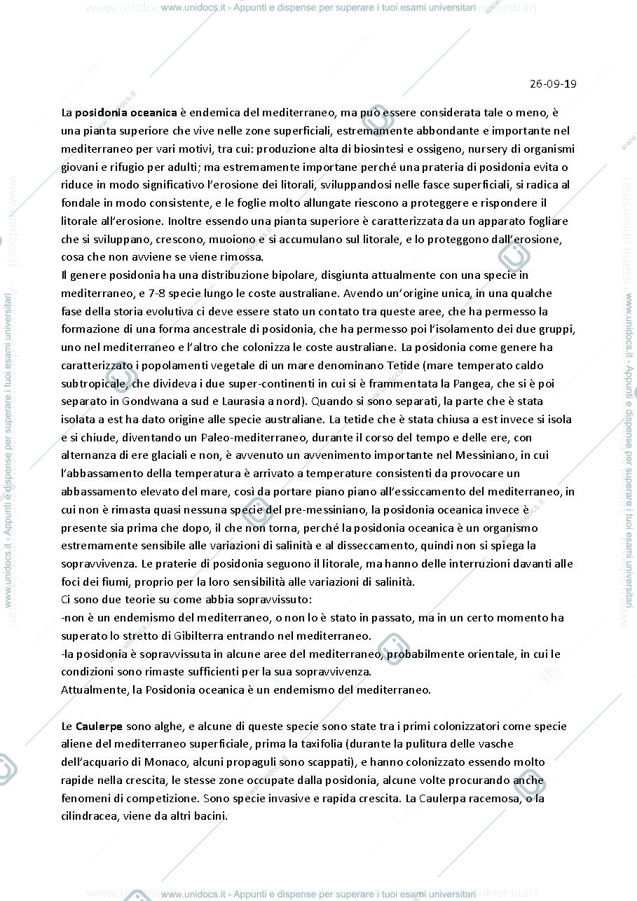 Anteprima pagina 3 — Appunti biologia marina