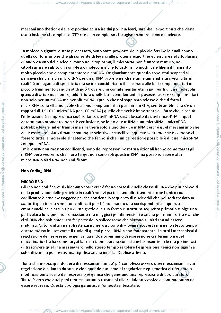 Anteprima pagina 3 — Biologia Molecolare Avanzata