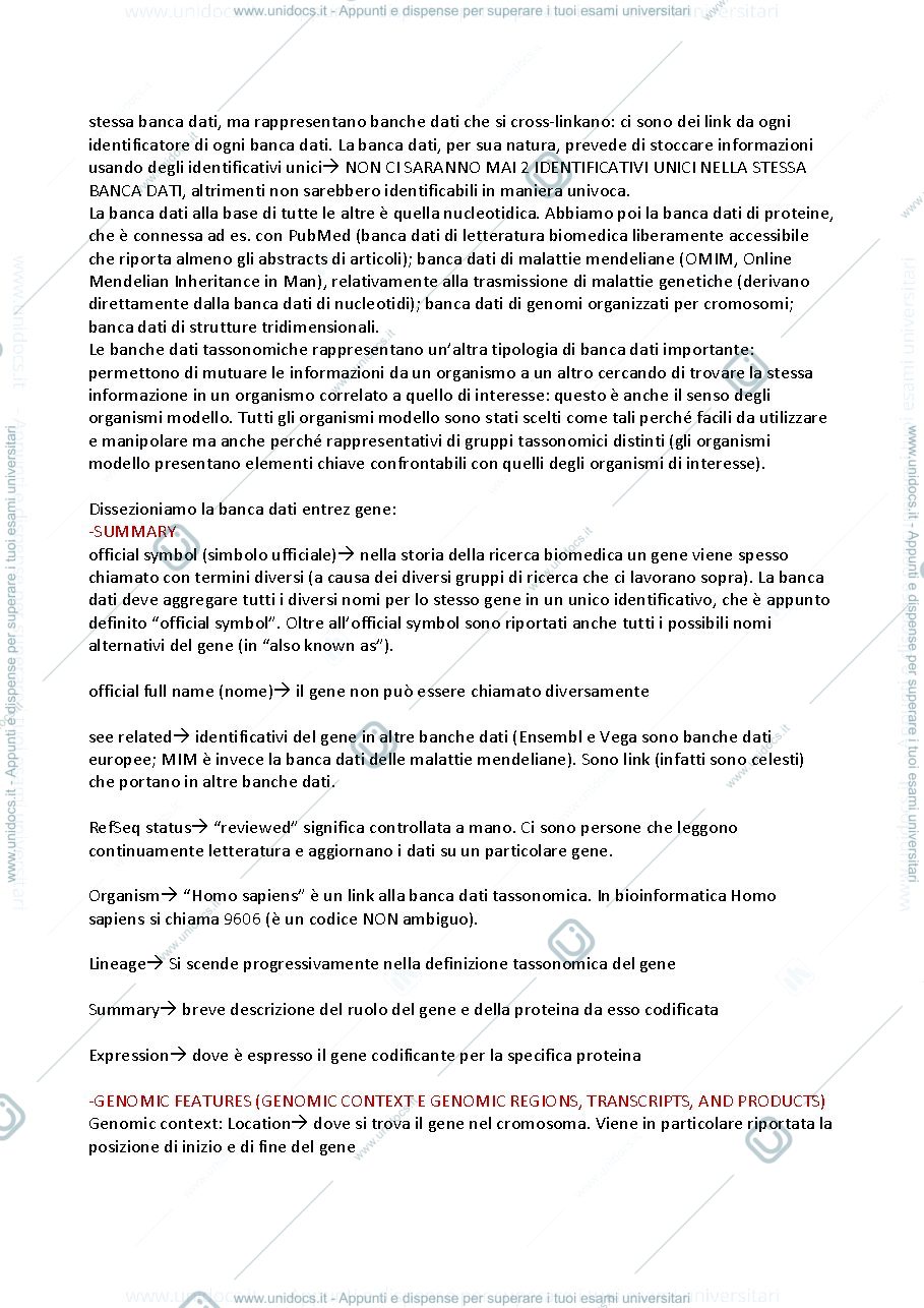Anteprima pagina 2 — bioinformatica ramazzotti