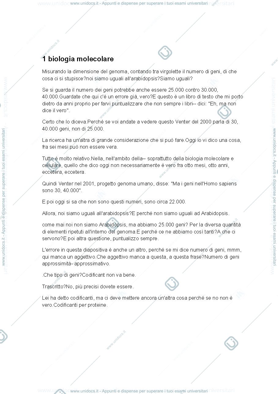 Anteprima pagina 1 — Lezione 1