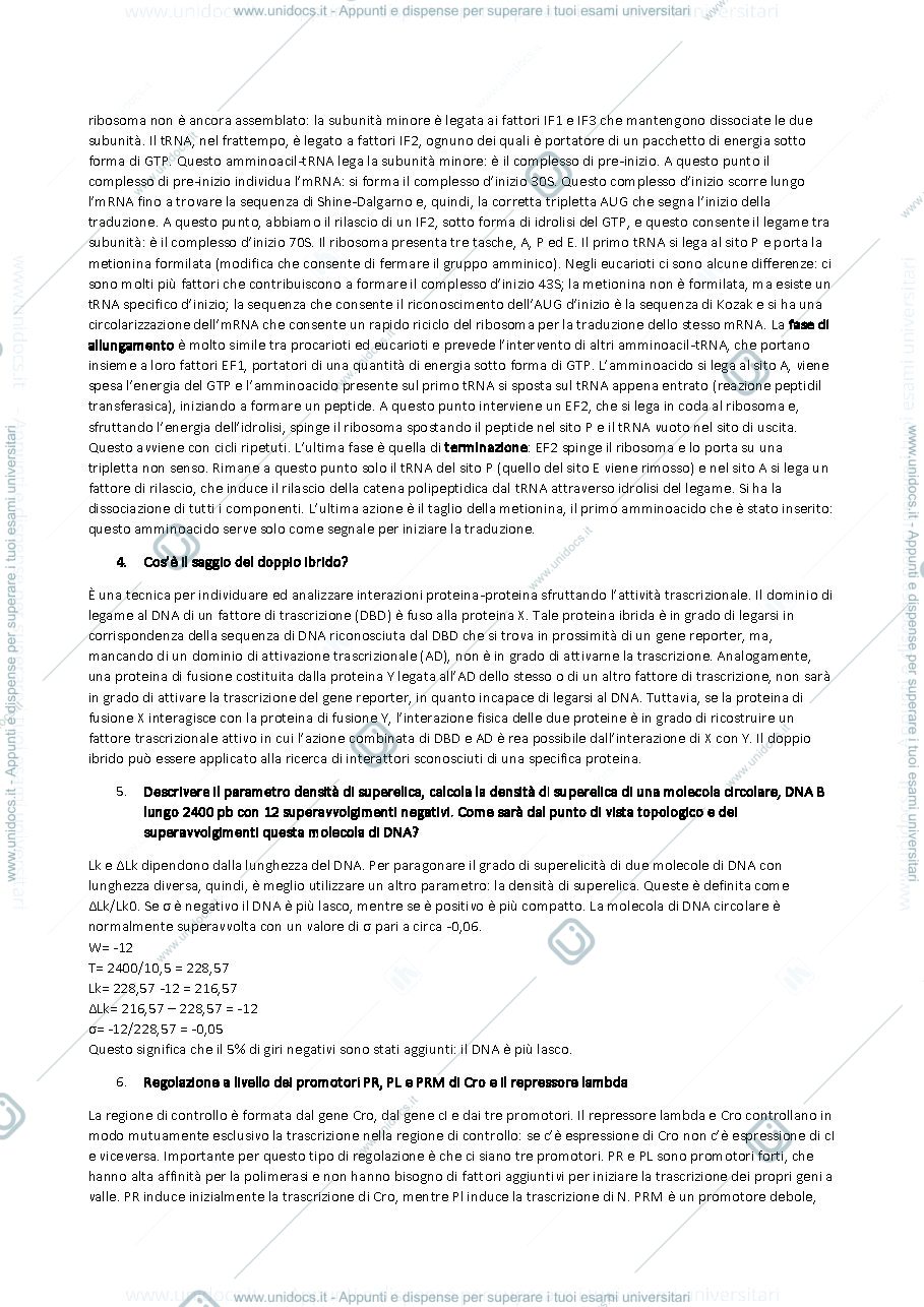 Anteprima pagina 2 — Domande d'esame - Prof Soriano
