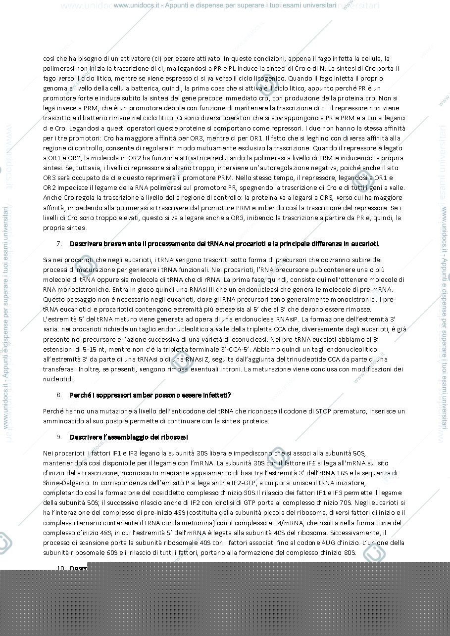 Anteprima pagina 3 — Domande d'esame - Prof Soriano