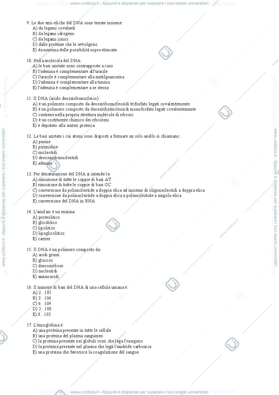 Anteprima pagina 2 — biologia molecolare