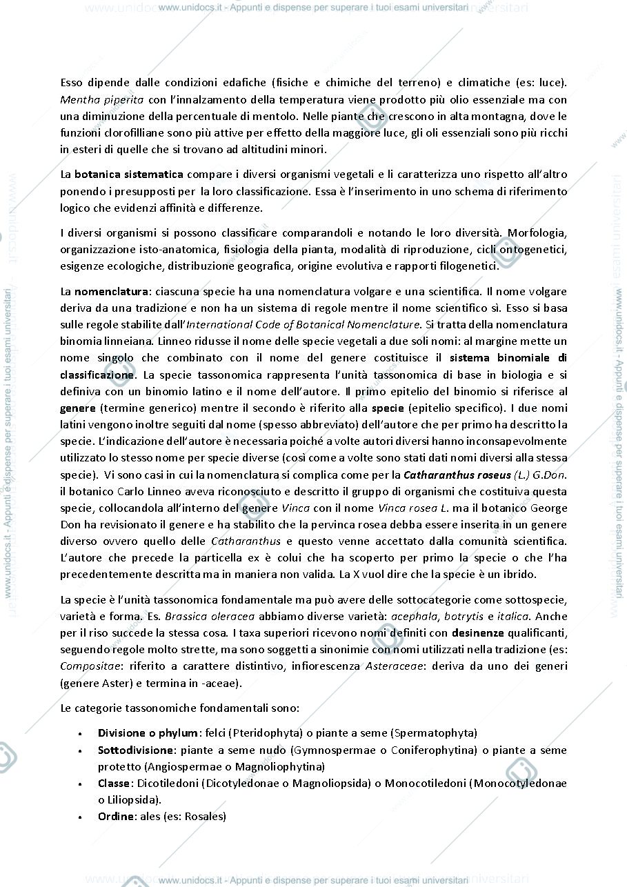 Anteprima pagina 2 — Appunti botanica 