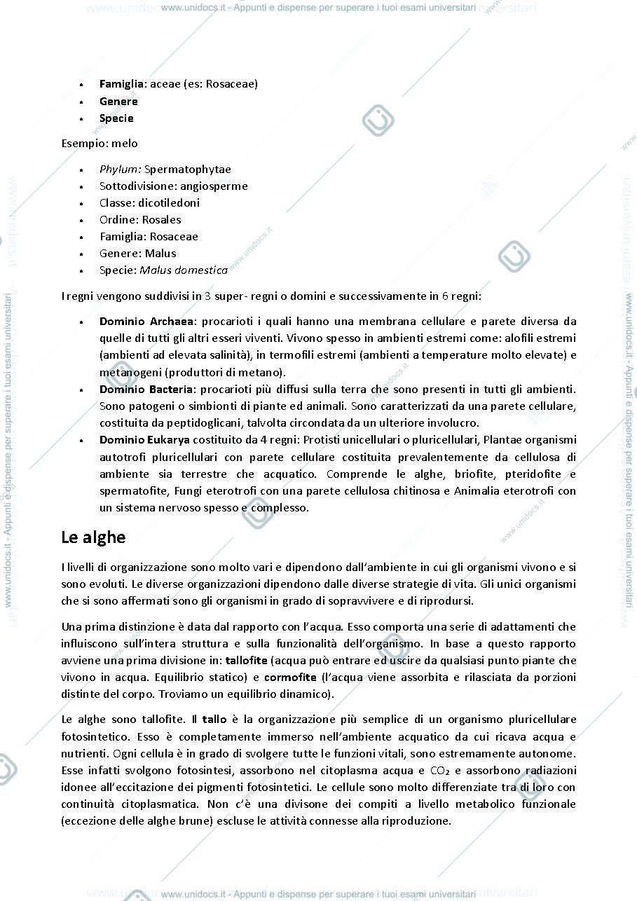 Anteprima pagina 3 — Appunti botanica 