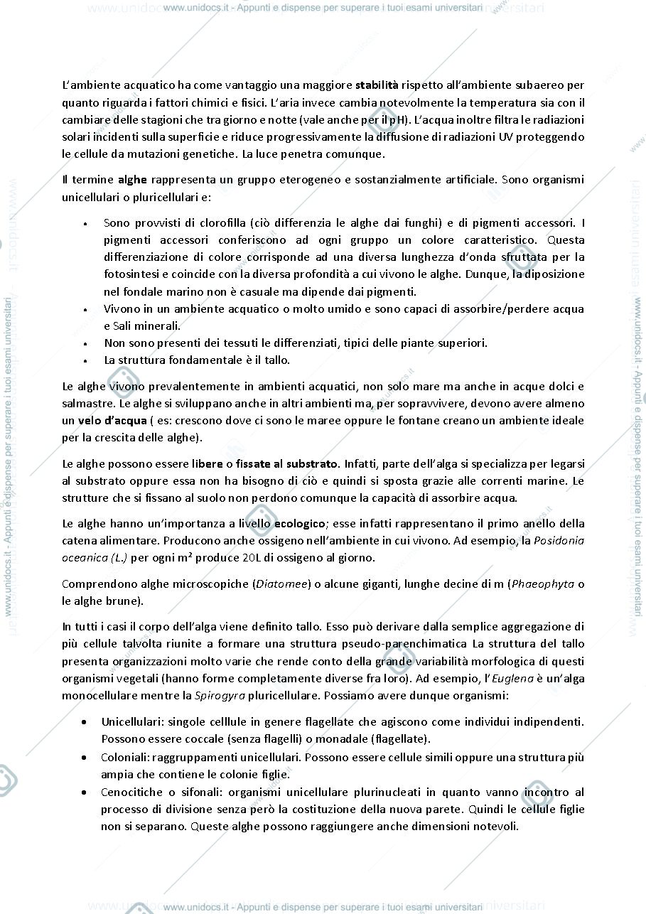 Anteprima pagina 4 — Appunti botanica 