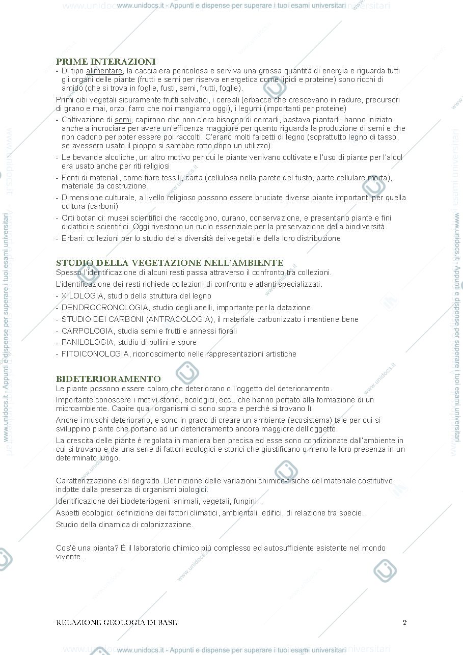 Anteprima pagina 2 — Biologia vegetale - appunti