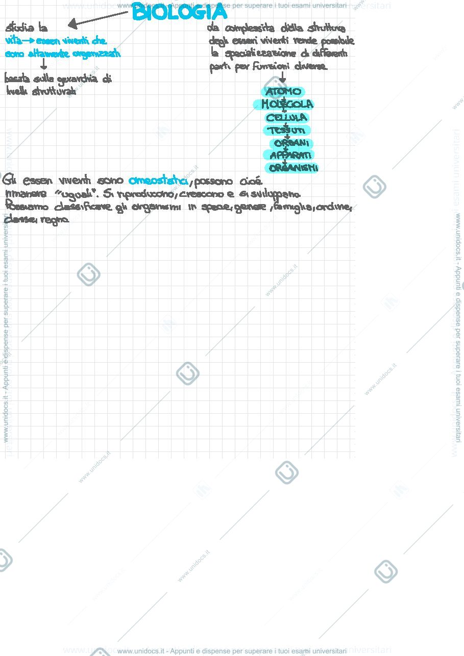 Anteprima pagina 2 — Biologia