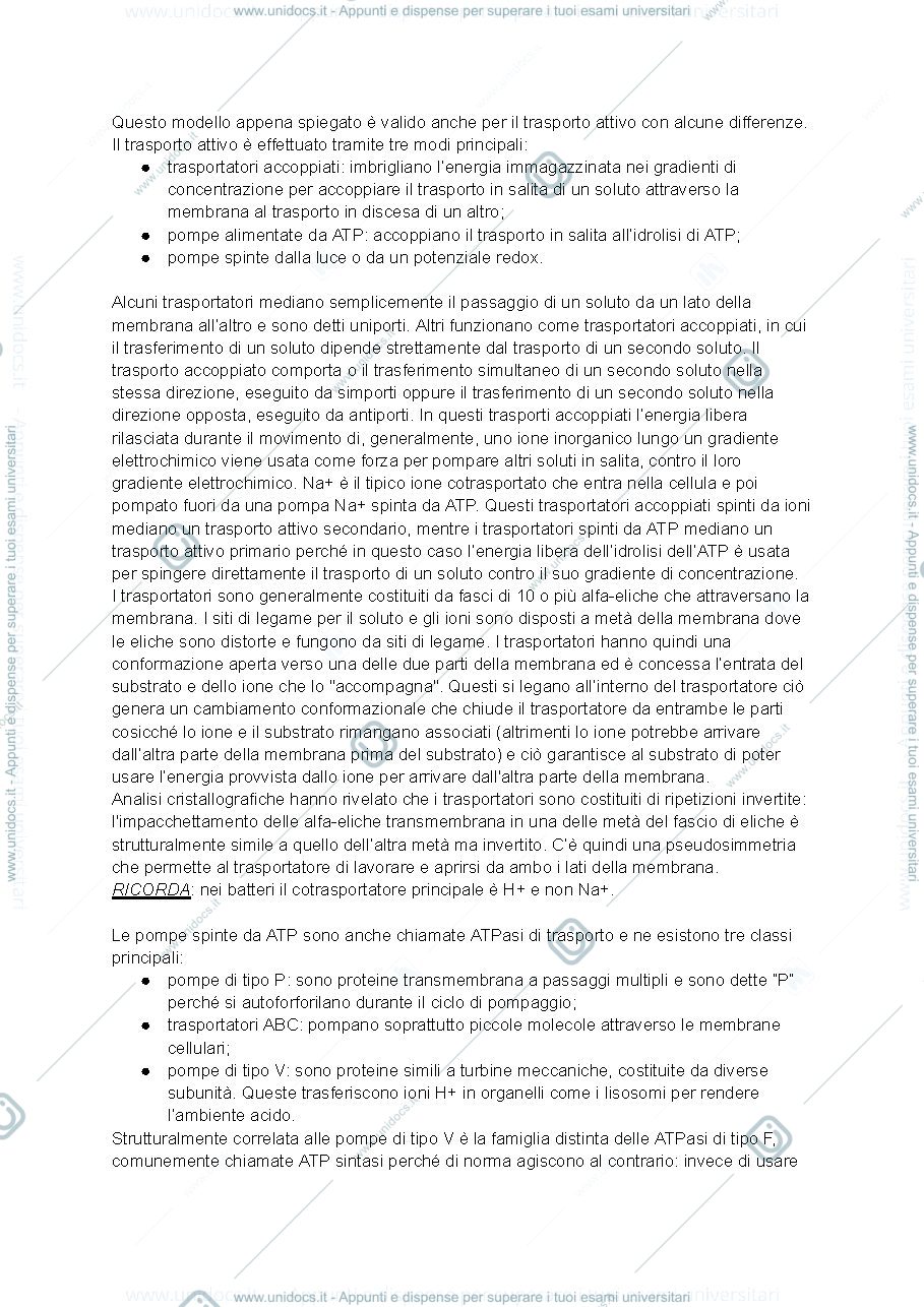 Anteprima pagina 2 — Riassunto capitolo 11 biologia cellulare 