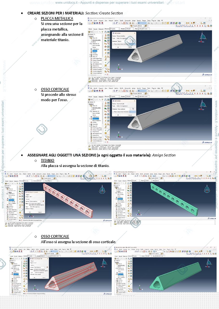 Anteprima pagina 3 — Esercitazione abaqus carniel