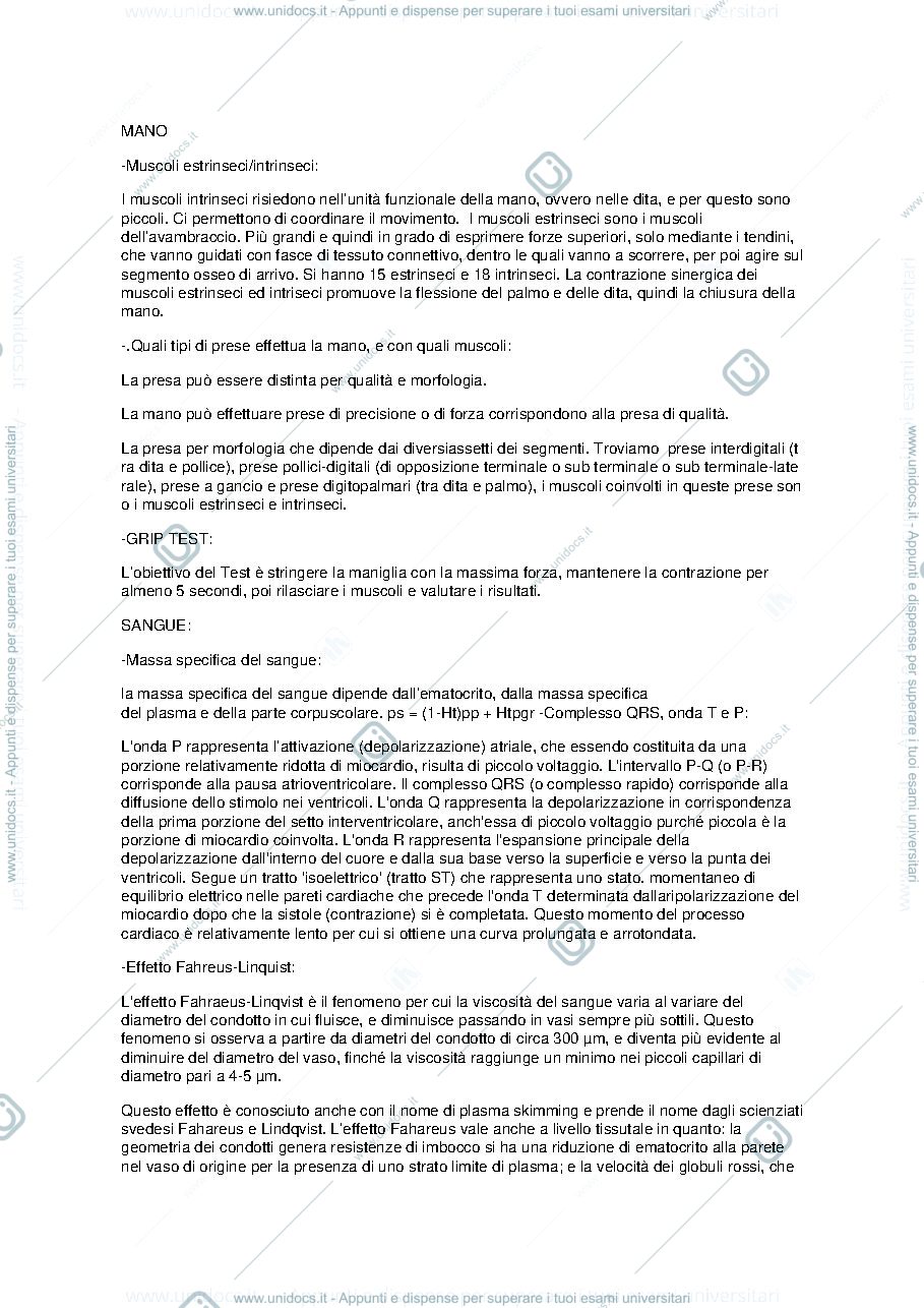 Anteprima pagina 1 — BIOMECCANICA